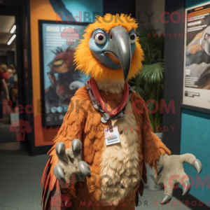 Rust Vulture Maskottchen...