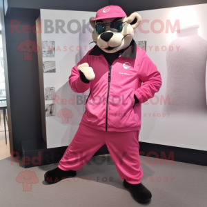 Pink Panther maskot drakt...