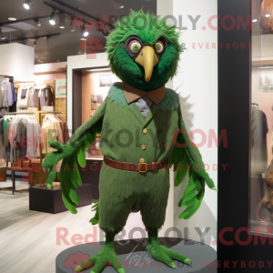 Forest Green Harpy mascot...