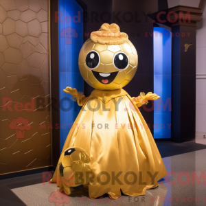 Maskottchenkostüm Goldener...