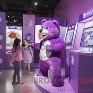 Figura de máscara de urso...