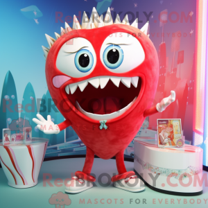 Red Tooth Fairy mascot...