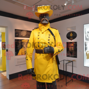 Yellow Civil War Soldier...
