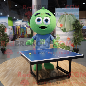 Green Ping Pong Table...