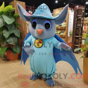 Postava maskota Sky Blue...