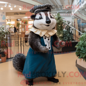 Badger mascot costume...