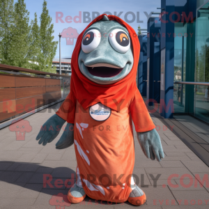 Rust Salmon maskot...
