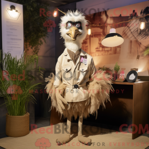 Costume mascotte d autruche...