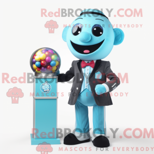 Cyan Gumball Machine...