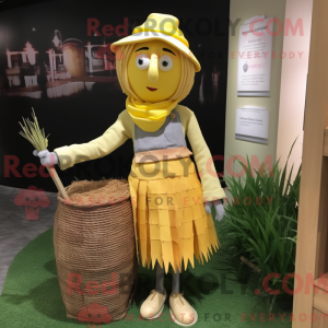 Lemon Yellow Scarecrow...