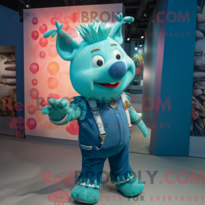 Cyan So maskot kostume...