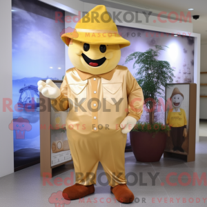 Disfraz de mascota Gold...