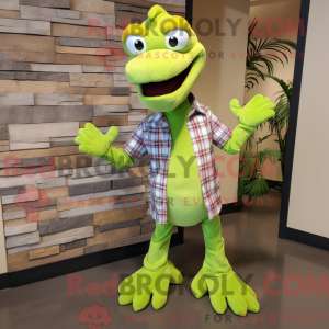 Limegrønn...