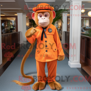 Orange Capuchin Monkey...
