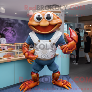 Crab Cakes mascot costume...