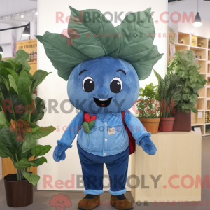 Blue Beet-mascottekostuum...