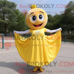 Yellow Bagels mascot...