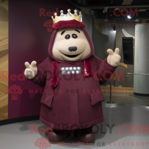 Costume mascotte de Maroon...