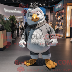 Máscara de pinguim bonita...