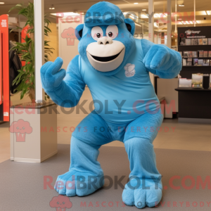 Disfraz de mascota gorila...