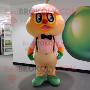 Peach Candy maskot drakt...