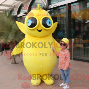 Citrongul laks maskot...