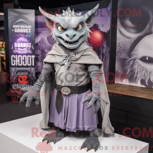 Gray Gargoyle mascot...