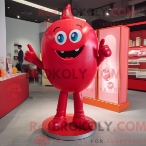 Red Candy Box mascot...