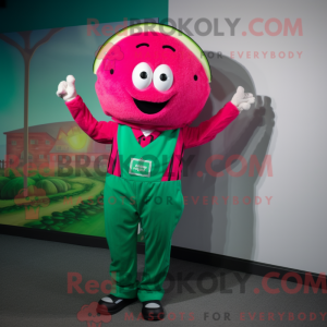 Magenta Watermelon mascot...