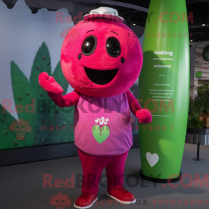 Máscara de melão magenta...