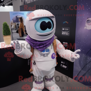 Lawendowa maska astronauty...