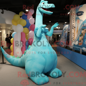 Turquoise Brachiosaurus...