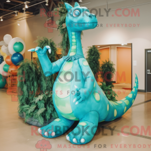 Turquoise Brachiosaurus...