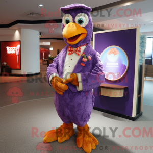 Lilla Fried Chicken maskot...