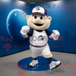 Navy Baseball Ball mascot...