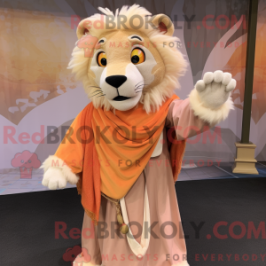 Costume de mascotte de Lion...