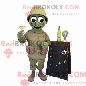 Olive Commando máscara de...