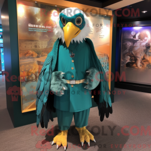 Máscara Teal Haasts Eagle...