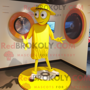 Personaggio mascotte Yellow...