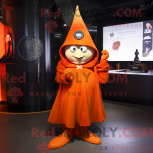 Pomarańczowa maska Witch S...
