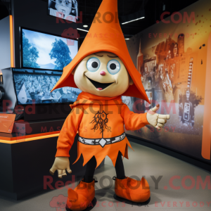 Orangefarbener...
