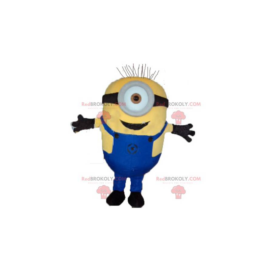 Minion Maskot Beromte Gule Tegneseriefigur Kutte Opp L 175 180cm