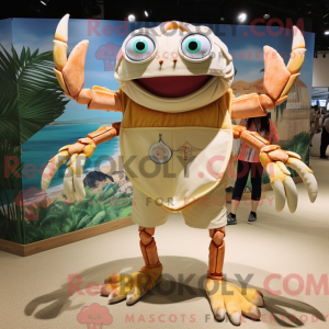 Cream Crab maskot...