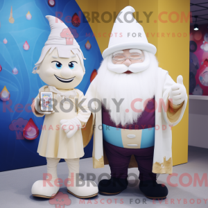 Cream Wizard mascot costume...