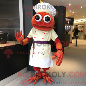 Crab Cakes maskot kostume...