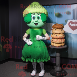Green Shepard S Pie mascot...