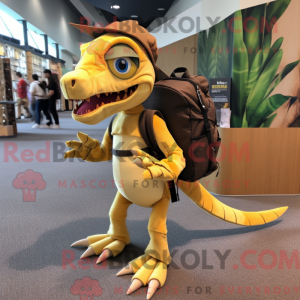 Gold Dimorphodon mascot...