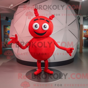 Red Spider maskot kostume...