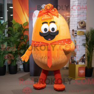 Orange Lasagna mascot...