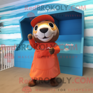 Maskotka Rust Seal w stylu...